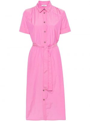 Φόρεμα με χάντρες Peserico ροζ