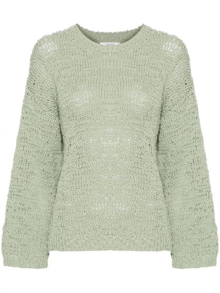 Sweter bawełniany Dorothee Schumacher zielony