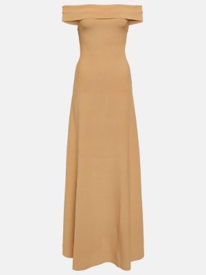 Maxikleid Staud beige