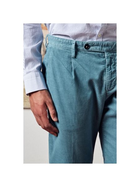 Pantalones chinos Massimo Alba azul