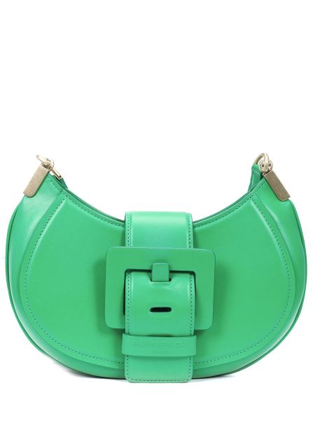 Кожаная сумка Barbara Bui зеленая