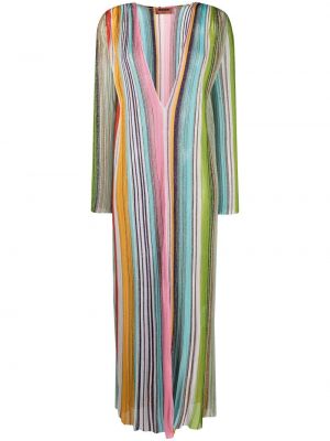 Strand v-hals dress Missoni rosa