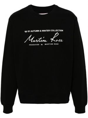 Raštuotas medvilninis džemperis Martine Rose