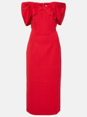 Midi haljina Rebecca Vallance crvena