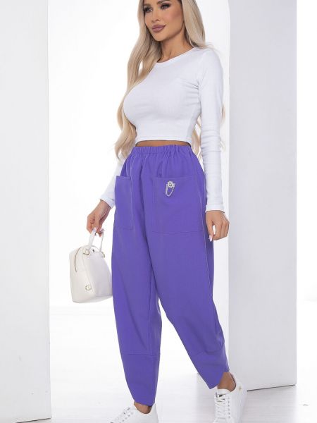Фиолетовые брюки Lt Collection