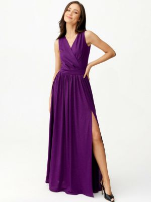 Меланжевое бальное платье Roco Fashion фиолетовое