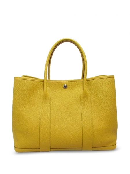 Nákupná taška na párty Hermès Pre-owned žltá