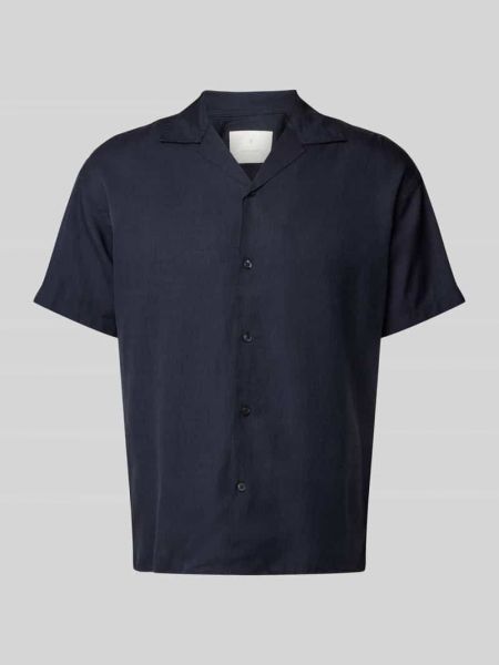 Koszula z krótkim rękawem Jack & Jones Premium niebieska