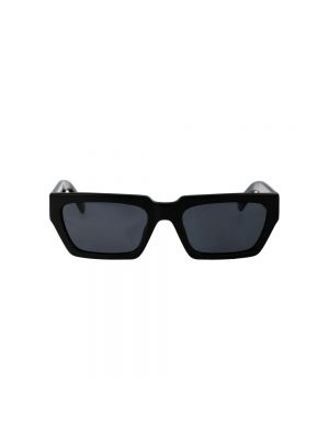 Czarne okulary przeciwsłoneczne Moschino