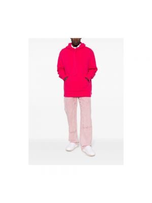Sudadera con capucha de algodón Laneus rosa