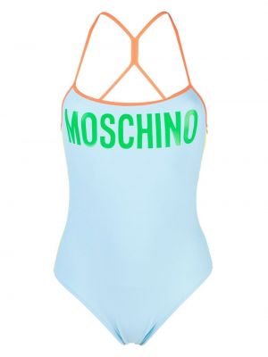 Baddräkt Moschino blå