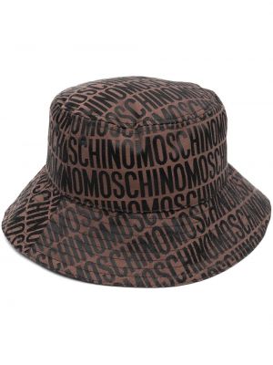 Keps Moschino brun