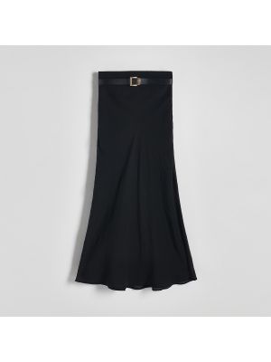 Černé dlouhá sukně Reserved