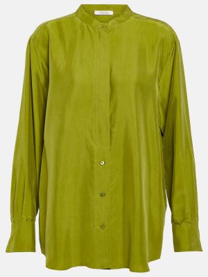 Копринена блуза Dorothee Schumacher зелено