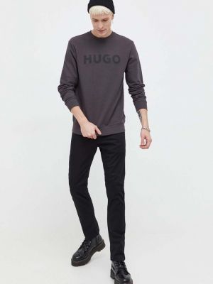 Uske hlače Hugo crna