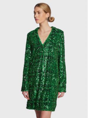 Koktejlové šaty Samsonite zelené