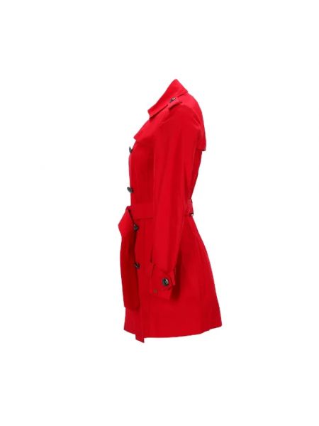 Płaszcz bawełniany Tommy Hilfiger Pre-owned czerwony