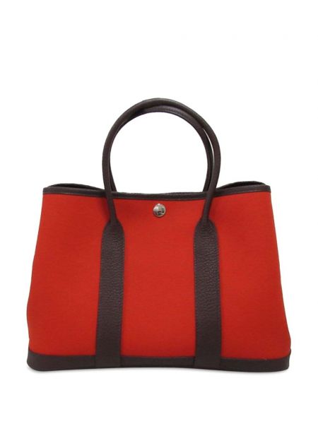 Nákupná taška na párty Hermès Pre-owned červená