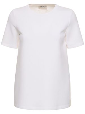 Camiseta de tela jersey 's Max Mara blanco