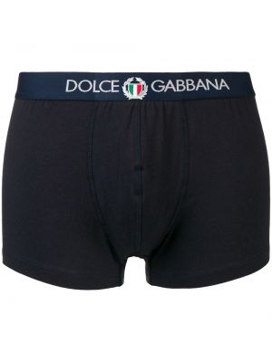 Priliehavé boxerky Dolce & Gabbana modrá