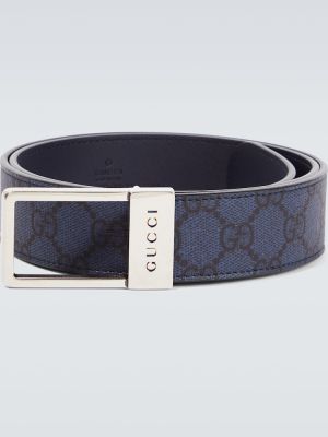 Cintura Gucci blu