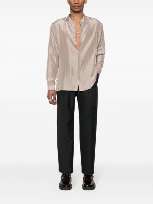 Šilkinė marškiniai Giorgio Armani smėlinė