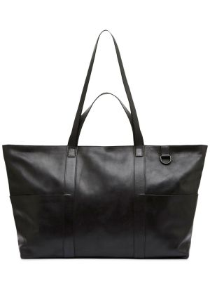 Δερμάτινη τσάντα shopper St.agni μαύρο