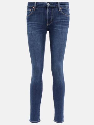 Blugi skinny Ag Jeans albastru