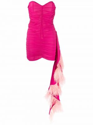 Mini šaty Nervi růžové