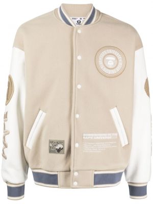Giacca bomber Aape By *a Bathing Ape® beige