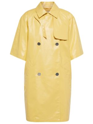 Krátký kabát Max Mara žlutý