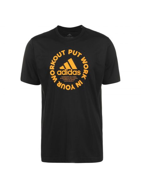 T-shirt sportive in maglia Adidas Performance