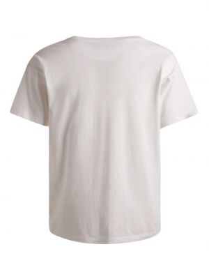 T-shirt aus baumwoll mit print Bally weiß