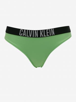 Zelené spodní díl plavek Calvin Klein Underwear