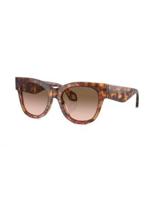 Okulary przeciwsłoneczne gradientowe Giorgio Armani brązowe