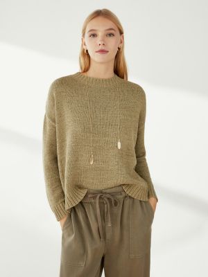 Jersey de algodón de tela jersey Southern Cotton marrón