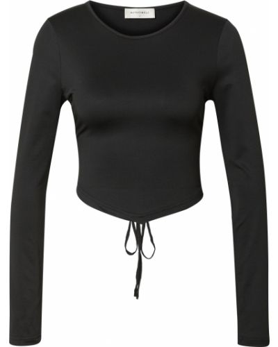 Tričko s dlhými rukávmi Rut & Circle čierna