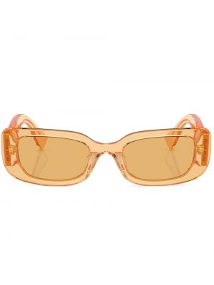 Průsvitné sluneční brýle Miu Miu Eyewear oranžové