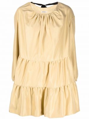 Mini vestido Parlor dorado