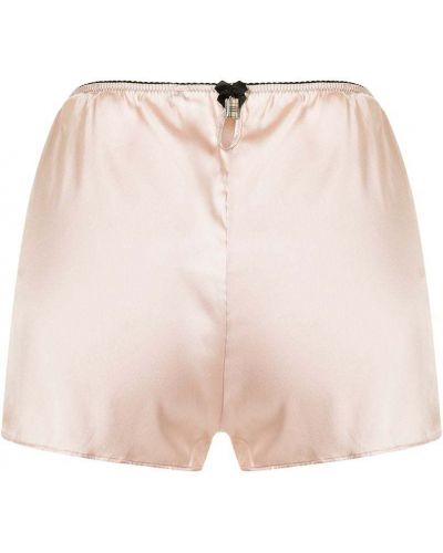 Pantalones cortos de encaje Burberry rosa