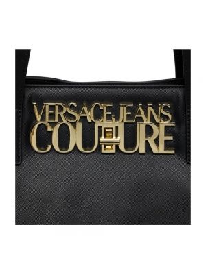 Borsa shopper Versace Jeans Couture nero