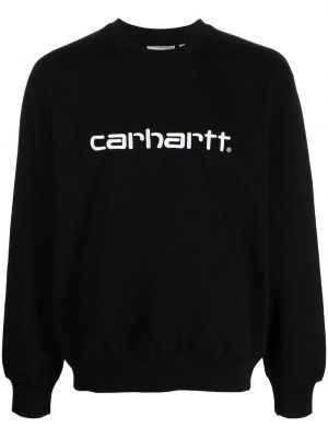 Brodert sweatshirt Carhartt Wip svart