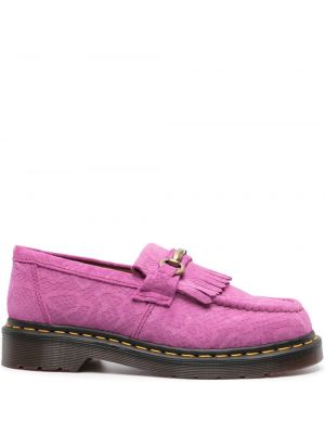 Pantofi loafer Dr. Martens roz