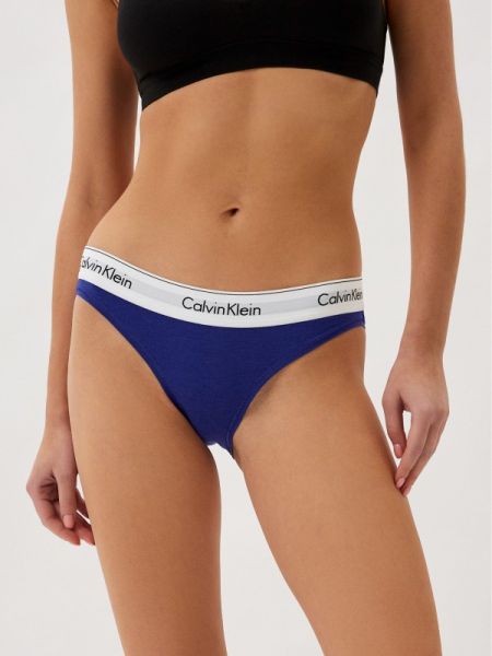 Синие слипы Calvin Klein Underwear