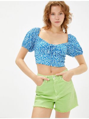 Bluza s cvetličnim vzorcem Koton