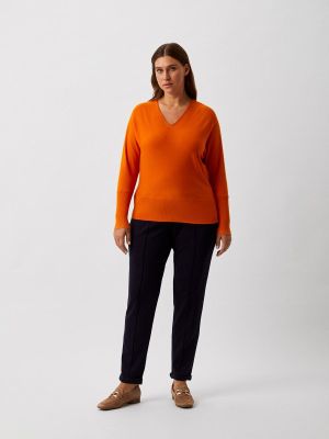 Пуловер Elena Miro оранжевый