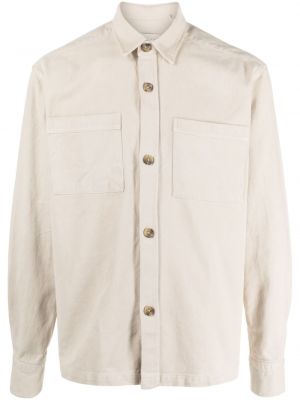 Camicia di cotone Foret beige