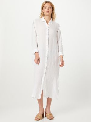 Φόρεμα 120% Lino λευκό