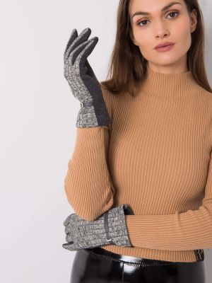 Меланжирани ръкавици Fashionhunters