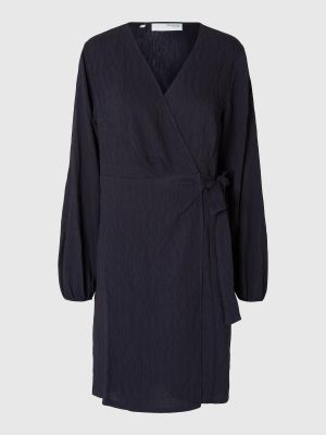 Mini robe Selected Femme bleu